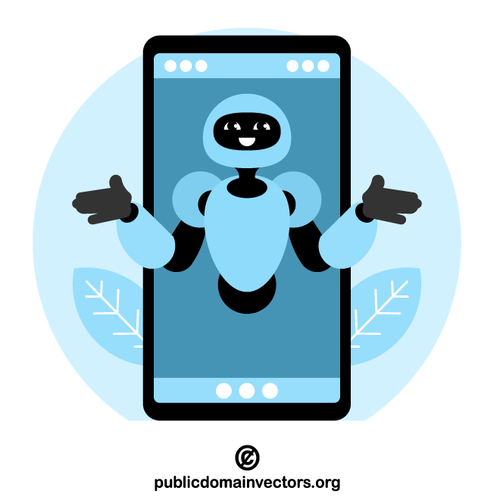 Chatbot in a smartphone