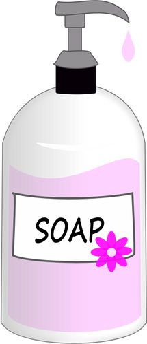 Liquid Soap Vector Clip Art