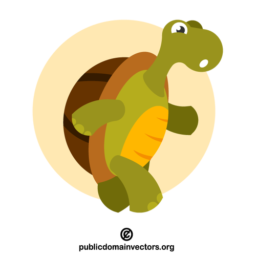 Running turtle