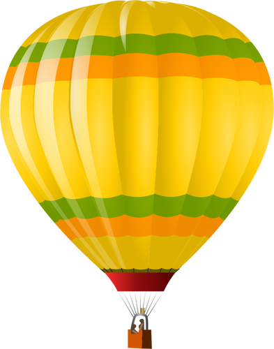 Hete lucht ballon afbeelding