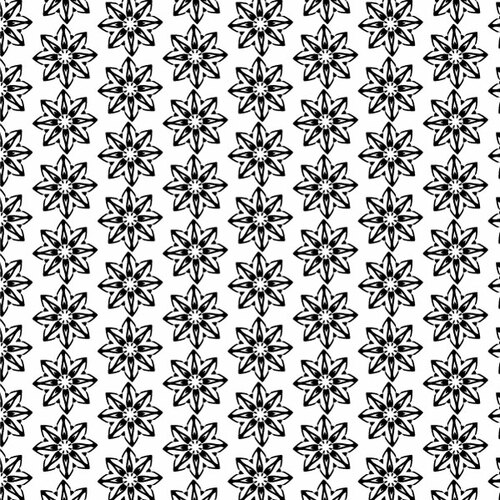 Seamless pattern with ornaments