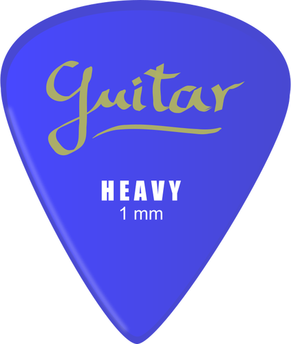 Guitar pick vektör grafikleri