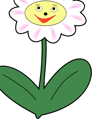 Eenvoudige daisy vector afbeelding