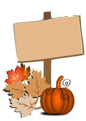 Höstens symbol vektorgrafik