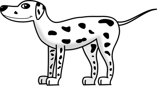 Vector illustration of Dalmatian