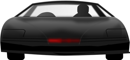 Kitt car vector clip art