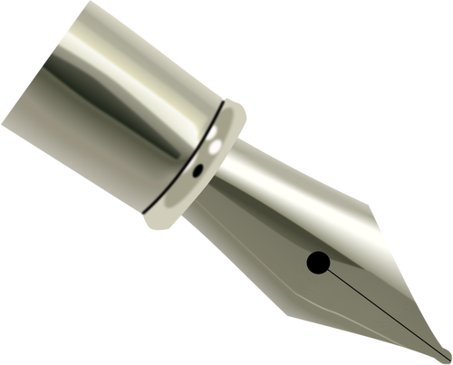 Illustration vectorielle de stylo plume
