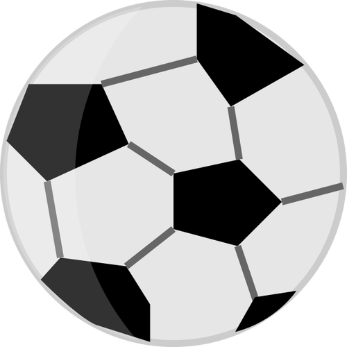 Soccer ball cartoon clip art
