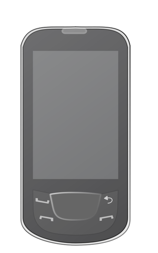 Illustration vectorielle de smartphone Android