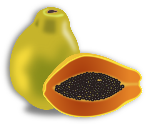 Frutta della papaia