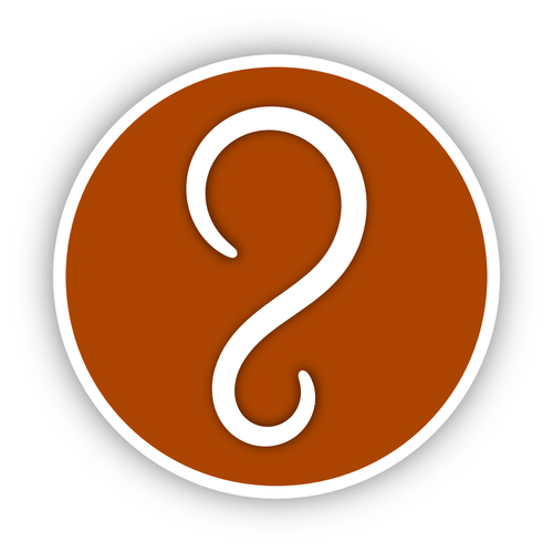 Imagem vetorial de enrolamento logotipo