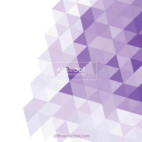 紫色の三角形のパターン
