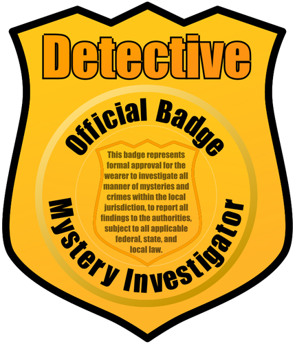 Distintivo de detetive