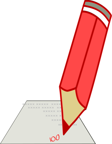 Graphit Bleistift-Vektor-illustration
