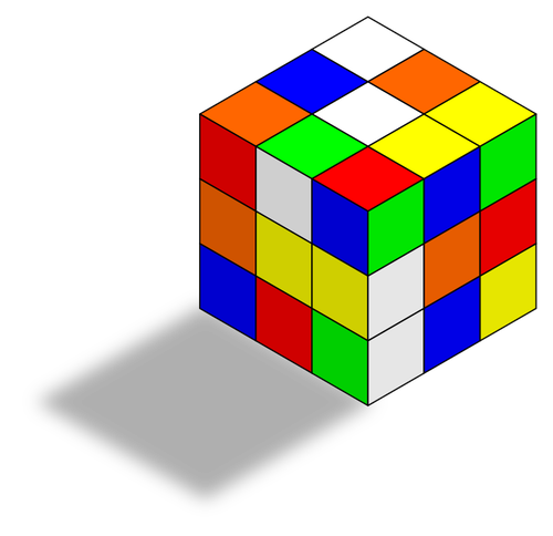 Rubiks kub ritning