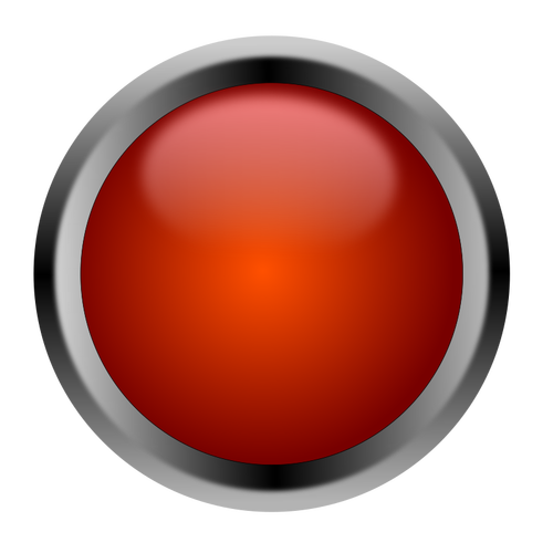 लाल बाह्यरेखांकित बटन