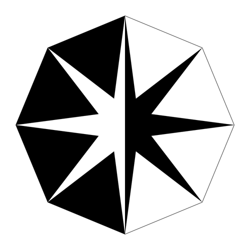 Dreieck octogram