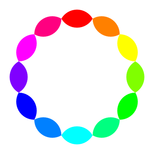 12 voetbal regenboog vectorillustratie