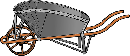 Batubara Barrow vektor gambar