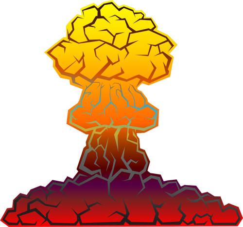 Nukleare Explosion Bild