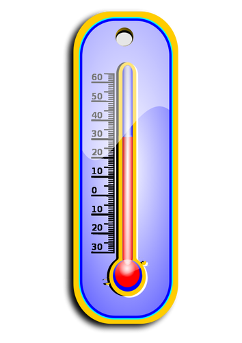 Termometru vector imagine
