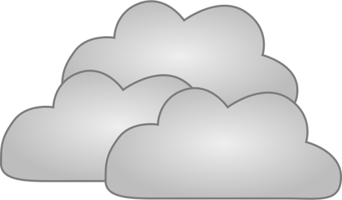 Internet nuvole immagine vettoriale
