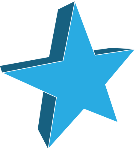 Светло-голубая звезда