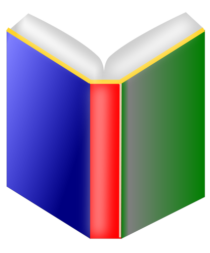 Boken ikonet vektor image