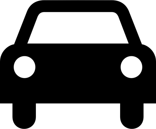 Автомобиль значок векторное изображение