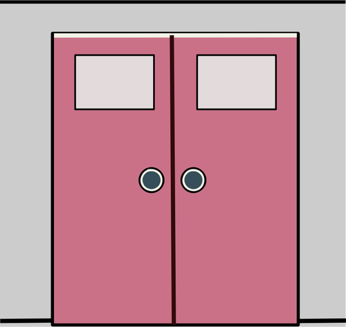 Vaaleanpunainen ovi