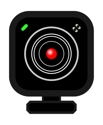 Image vectorielle webcam