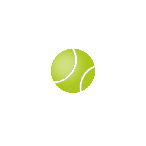 टेनिस बॉल वेक्टर छवि