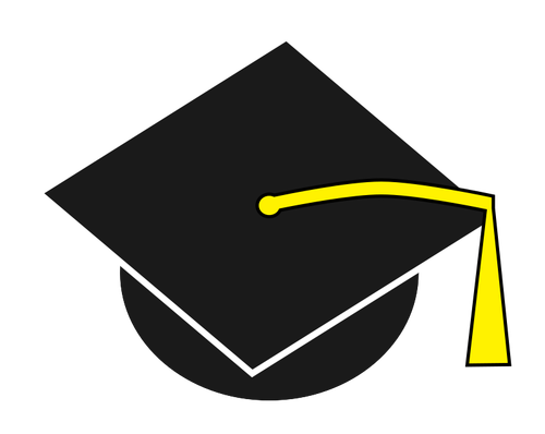 Plac akademicki kapelusz