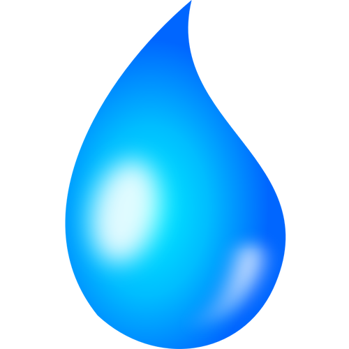 Grafika wektorowa kropla wody