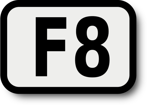 F8 ключ