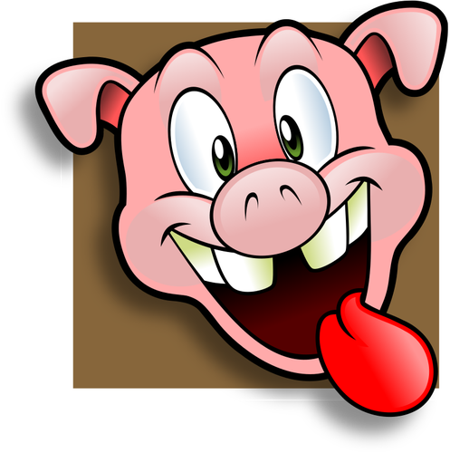Happy pig avatar