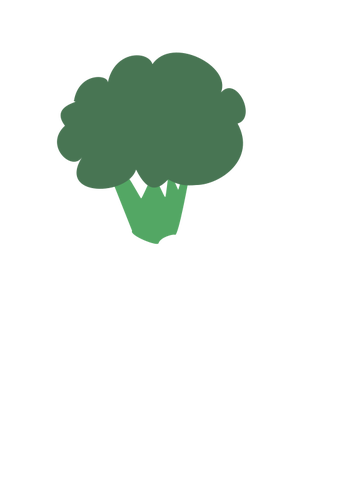 Desenho de brócolis