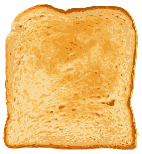 Chléb krajíc vektorový obrázek