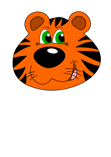 Cartoon tiger
