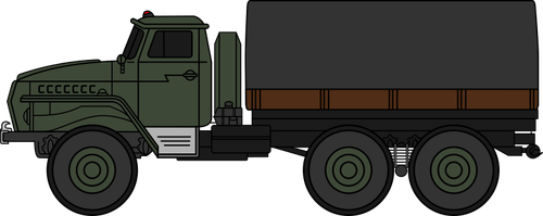 Военный грузовик "Урал-4320"
