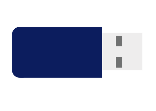 Clássico stick USB