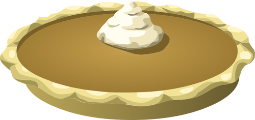 Пирог с кремом