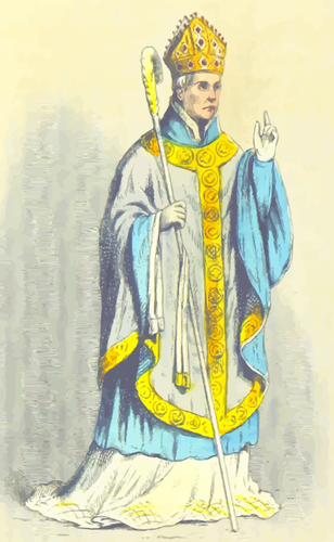 14e-eeuwse bisschop