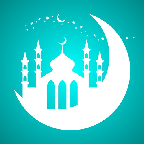 Mesquita na lua