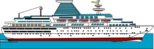 Illustrazione di yacht