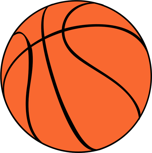Basketball-Vektor-symbol