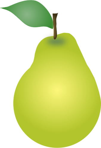 Зеленая груша