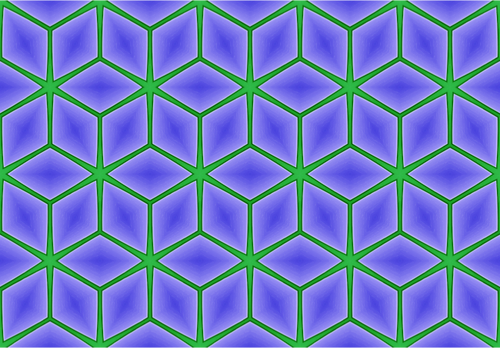 Wzór tła z sześciokątów zielony