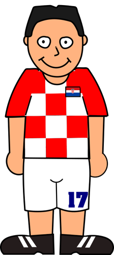 Хорватский игрок футбола