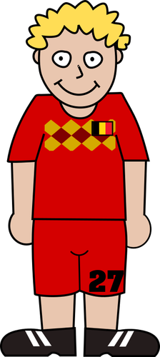 لاعب كرة قدم من بلجيكا